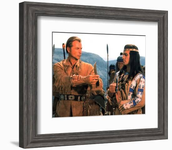 Lex Barker, winnetou the warrior (1946)-null-Framed Photo