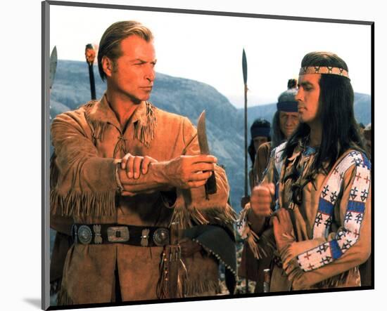 Lex Barker, winnetou the warrior (1946)-null-Mounted Photo