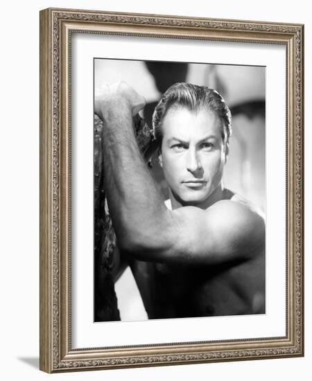 Lex Barker-null-Framed Photo