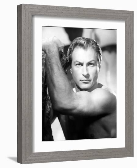 Lex Barker-null-Framed Photo