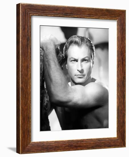 Lex Barker-null-Framed Photo