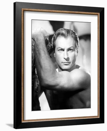 Lex Barker-null-Framed Photo