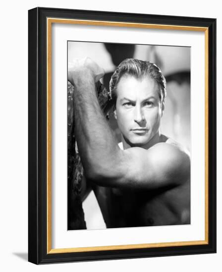 Lex Barker-null-Framed Photo