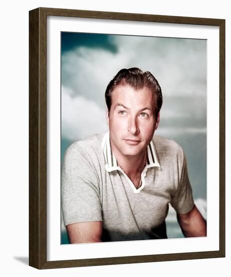 Lex Barker-null-Framed Photo