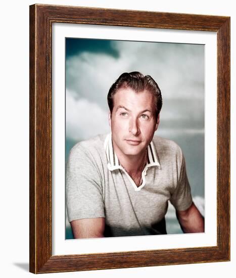 Lex Barker-null-Framed Photo