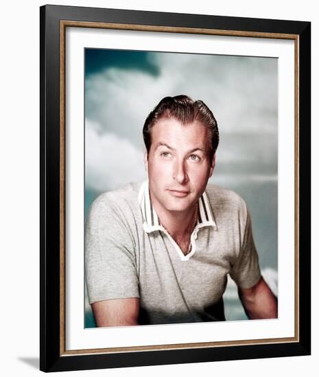 Lex Barker-null-Framed Photo