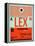 LEX Lexington Luggage Tag I-NaxArt-Framed Stretched Canvas