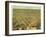 Lexington, Kentucky - Panoramic Map-Lantern Press-Framed Art Print