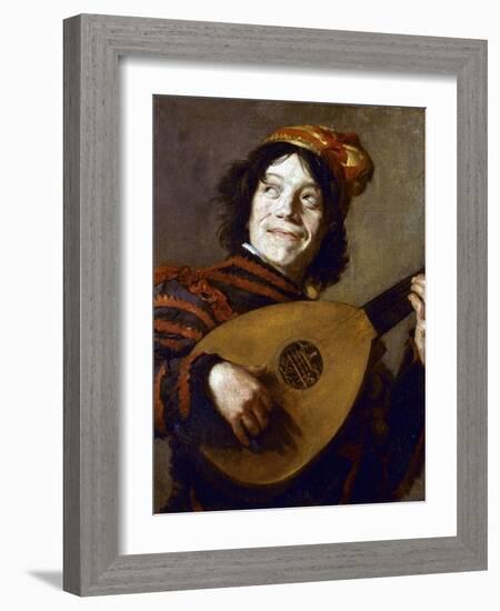 Leyster: The Jester-Judith Leyster-Framed Giclee Print