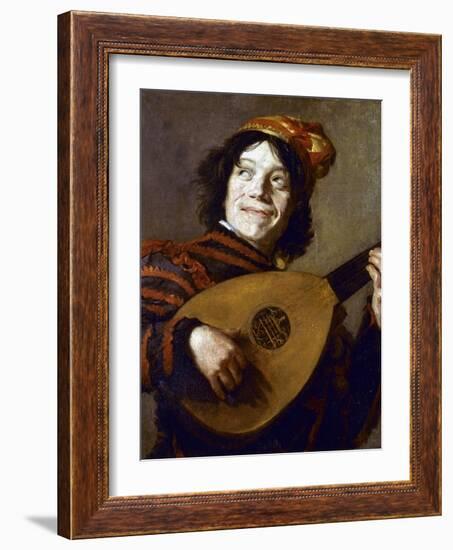 Leyster: The Jester-Judith Leyster-Framed Giclee Print