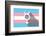 Lgbt Pride Flag Interfaithsign-null-Framed Art Print