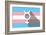 Lgbt Pride Flag Interfaithsign-null-Framed Art Print