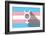 Lgbt Pride Flag Interfaithsign-null-Framed Art Print