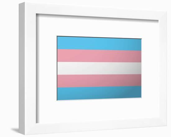 Lgbt Pride Flag-null-Framed Art Print
