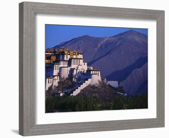 Lhasa, Potala Palace, Tibet-Paul Harris-Framed Photographic Print