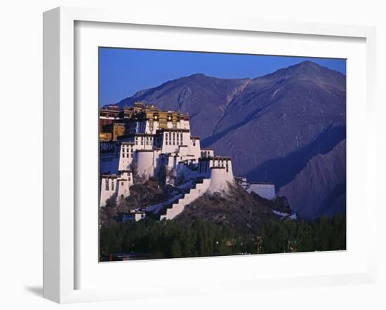 Lhasa, Potala Palace, Tibet-Paul Harris-Framed Photographic Print