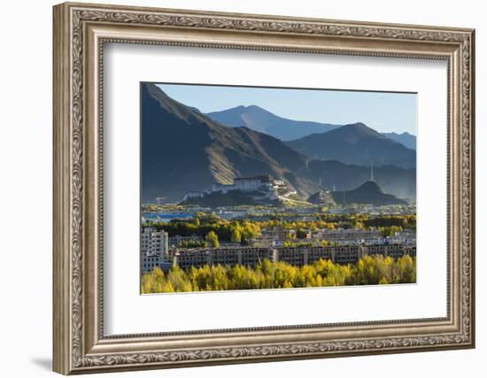 Lhasa with the Potala Palace-Christoph Mohr-Framed Photographic Print