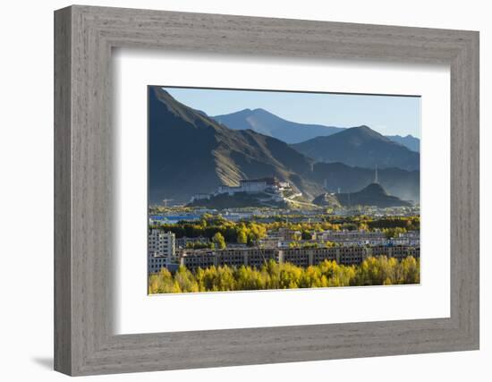 Lhasa with the Potala Palace-Christoph Mohr-Framed Photographic Print