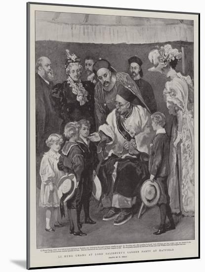 Li Hung Chang at Lord Salisbury's Garden Party at Hatfield-William Small-Mounted Giclee Print
