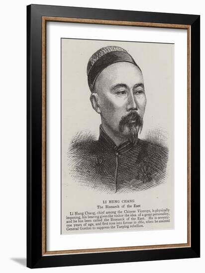 Li Hung Chang-null-Framed Giclee Print