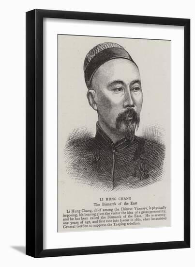 Li Hung Chang-null-Framed Giclee Print