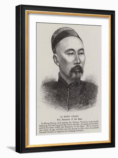 Li Hung Chang-null-Framed Giclee Print