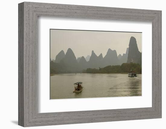 Li River, Guilin, Guangxi, China, Asia-Rolf Richardson-Framed Photographic Print