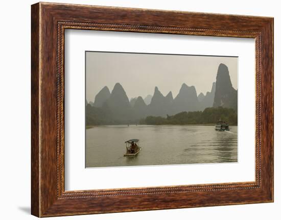 Li River, Guilin, Guangxi, China, Asia-Rolf Richardson-Framed Photographic Print