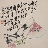 A Page (Melon) from Flowers and Bird, Vegetables and Fruits-Li Shan-Giclee Print