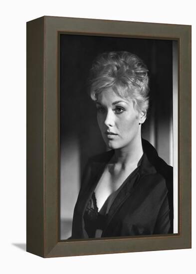 Liaisons Secretes STRANGERS WHEN WE MEET by Richard Quine with Kim Novak, 1960 (b/w photo)-null-Framed Stretched Canvas