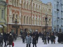 Moscow Street in Winter, Russia-Liba Taylor-Photographic Print