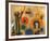 Libelle Mit Roten Flugeln Eine Schlange Jagend-Joan Miro-Framed Art Print