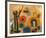 Libelle Mit Roten Flugeln Eine Schlange Jagend-Joan Miro-Framed Art Print