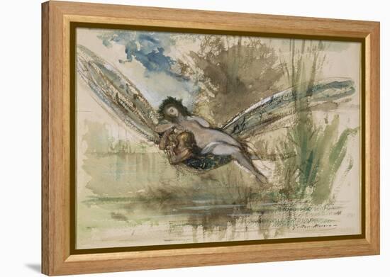 Libellule-Gustave Moreau-Framed Premier Image Canvas