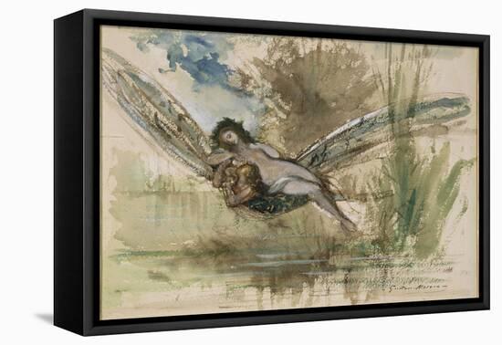 Libellule-Gustave Moreau-Framed Premier Image Canvas