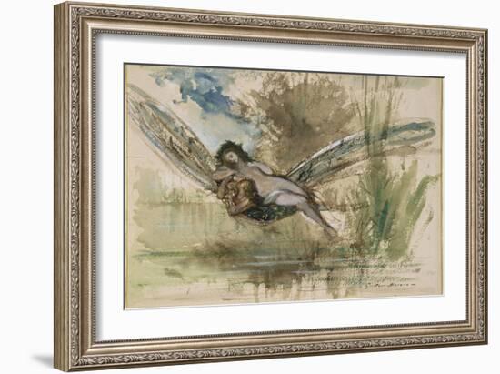 Libellule-Gustave Moreau-Framed Giclee Print