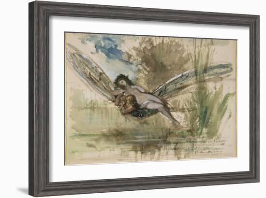 Libellule-Gustave Moreau-Framed Giclee Print