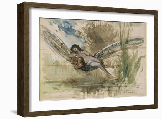 Libellule-Gustave Moreau-Framed Giclee Print