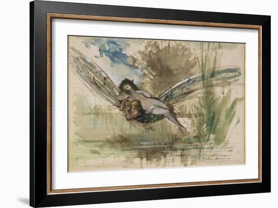 Libellule-Gustave Moreau-Framed Giclee Print