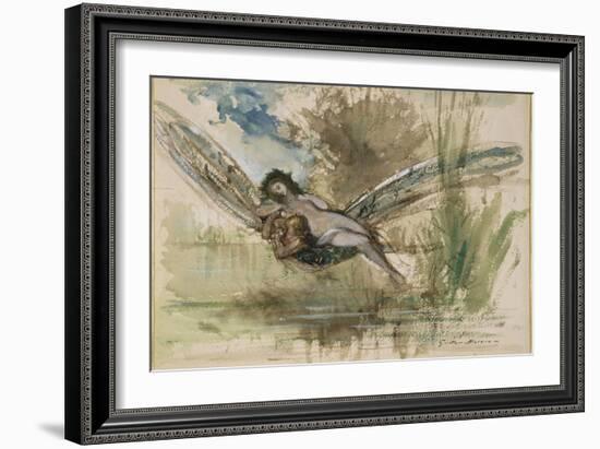 Libellule-Gustave Moreau-Framed Giclee Print