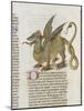 Liber Floridus by Lambert of Saint-Omer: Dragon Major-null-Mounted Giclee Print