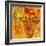 Liberia on Actual Map of Africa-michal812-Framed Premium Giclee Print