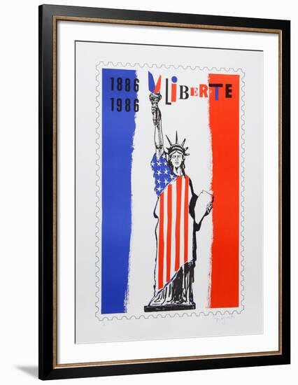 Liberte-Roger Bezombes-Framed Limited Edition