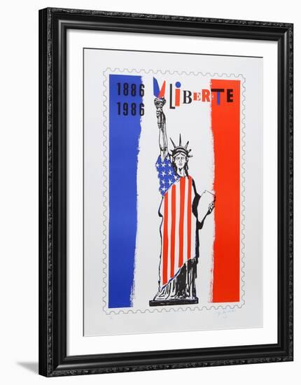 Liberte-Roger Bezombes-Framed Limited Edition