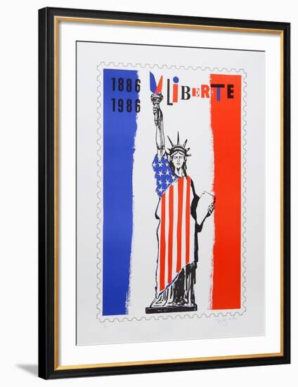 Liberte-Roger Bezombes-Framed Limited Edition