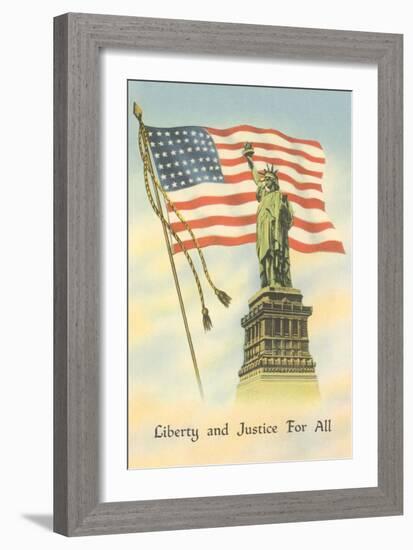 Liberty and Justice for All-null-Framed Art Print