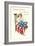 Liberty and Union, Young Betsy Ross-null-Framed Premium Giclee Print