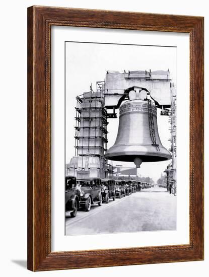 Liberty Bell Arch, Philadelphia, Pennsylvania-null-Framed Art Print