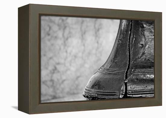 Liberty Bell Closeup-null-Framed Stretched Canvas