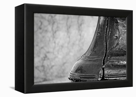 Liberty Bell Closeup-null-Framed Stretched Canvas